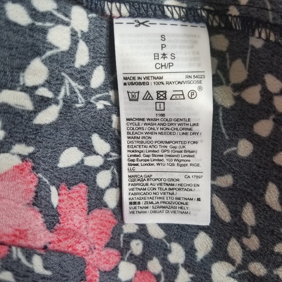 GAP Ruffle A-Line Dress - Picture 8 of 8